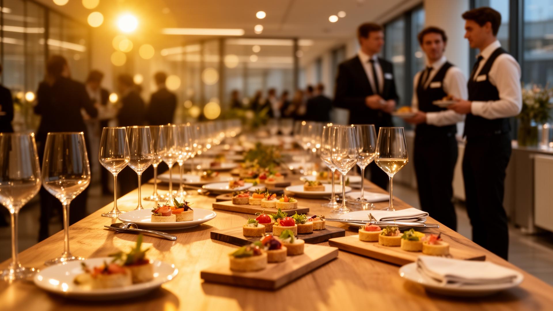 Festliches Firmen-Catering